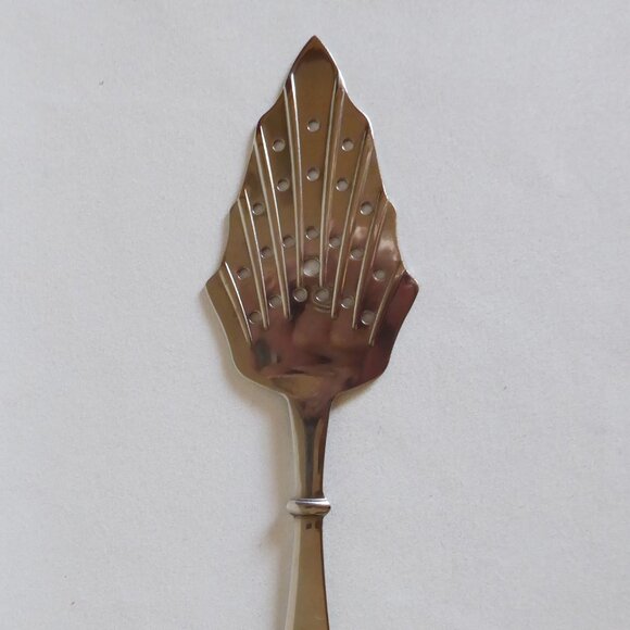 ABSENTE BRAND ABSINTHE SILVER METAL COCKTAIL BAR SPOON (NEW) - Picture 1 of 8